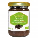 Crema di olive nere Bio - 130 gr
